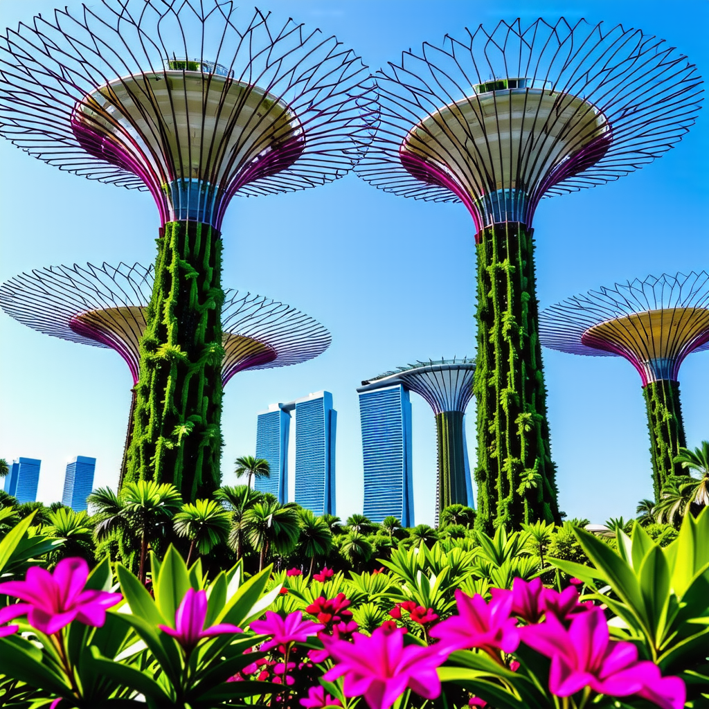 싱가포르 여행 필수 코스 가든스 바이